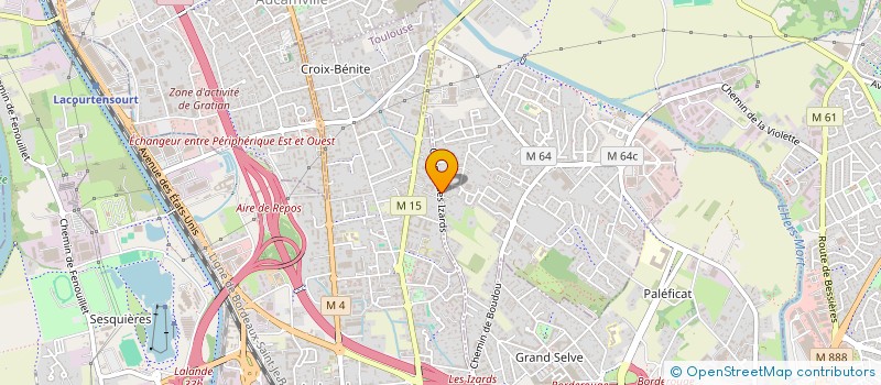 localisation de l'entreprise MADAME ASHLEY BORDELAIS  TOULOUSE