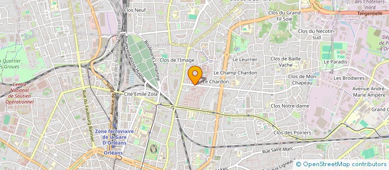 localisation de l'entreprise MADAME ASHLEY DE LA REBERDIERE à ORLEANS