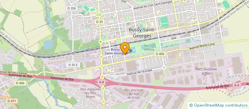 localisation de l'entreprise MADAME ASHLEY PASTOR  BUSSY-SAINT-GEORGES