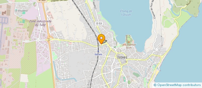 localisation de l'entreprise MADAME ASHLEY QUERIDO  ISTRES