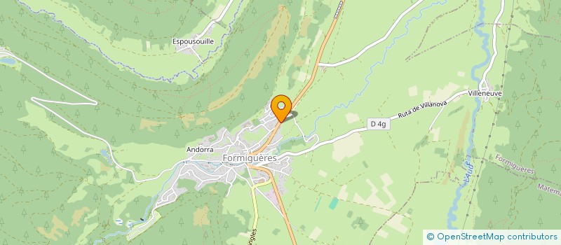 localisation de l'entreprise MADAME ASHLEY SPASARO  FORMIGUERES