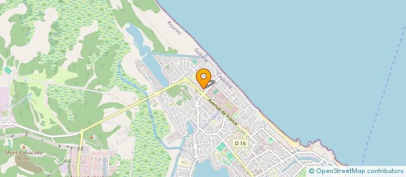 localisation de l'entreprise MADAME ASHLEY TRAVASSOS  KOUROU