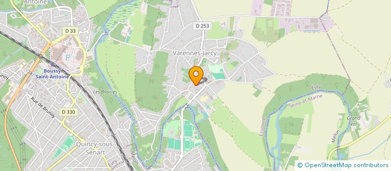 localisation de l'entreprise MADAME ASIA BRUNET  VARENNES-JARCY