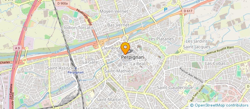 localisation de l'entreprise MADAME ASIA LAAZOUZI  PERPIGNAN