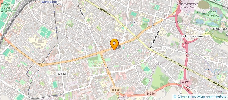 localisation de l'entreprise MADAME ASIA RODRIGUEZ à ANGERS
