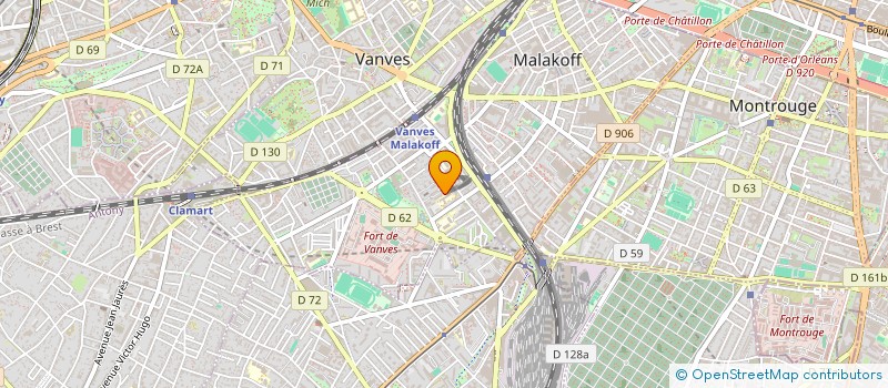 localisation de l'entreprise MADAME ASITA ARYAN à MALAKOFF