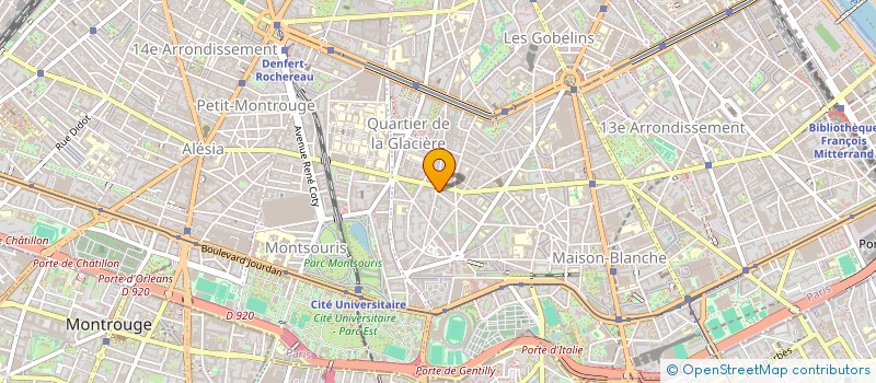 localisation de l'entreprise MADAME ASJA BAJBUTOVIC  PARIS