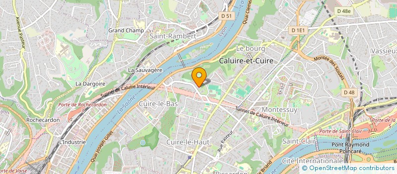 localisation de l'entreprise MADAME ASLIHAN BAGCLIOGLU  CALUIRE-ET-CUIRE