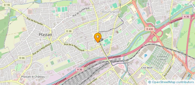 localisation de l'entreprise MADAME ASLIHAN TURAN à MULHOUSE