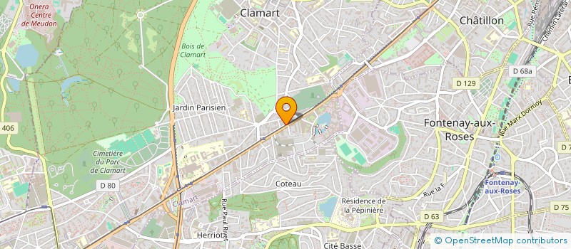 localisation de l'entreprise MADAME ASLINE PAPATYAOGLU à CLAMART