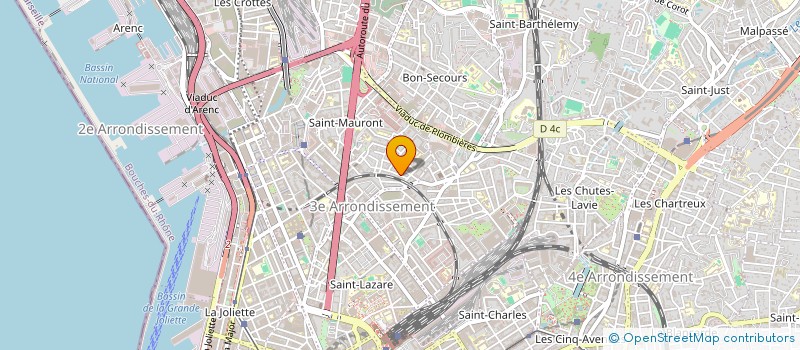 localisation de l'entreprise MADAME ASMA AHAMADA à MARSEILLE