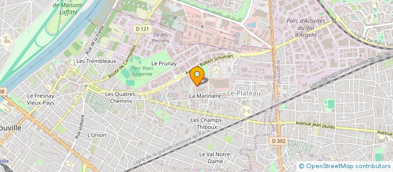 localisation de l'entreprise MADAME ASMA AISSIOU  SARTROUVILLE