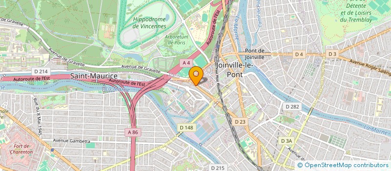 localisation de l'entreprise MADAME ASMA AKHTAR à SAINT-MAURICE
