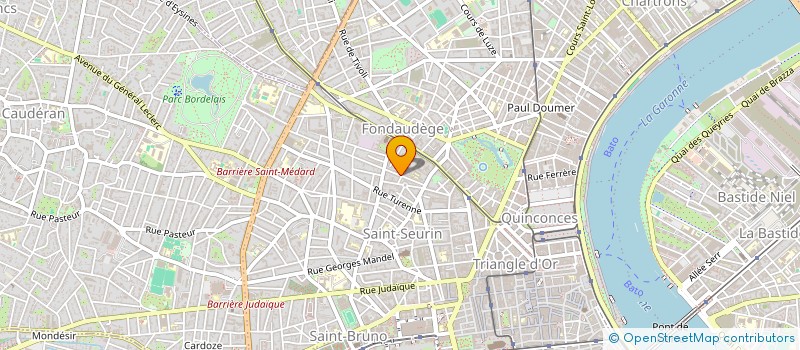 localisation de l'entreprise MADAME ASMA BEKKADA BENCHAIB  BORDEAUX