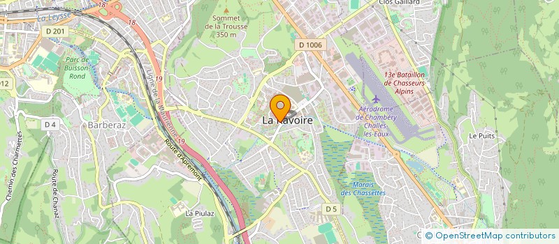 localisation de l'entreprise MADAME ASMA BELHOUIDEG  LA RAVOIRE