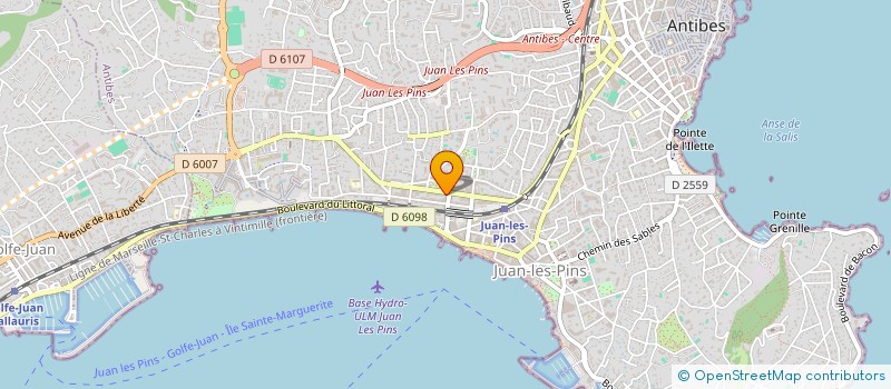 localisation de l'entreprise MADAME ASMA BEN MOUSSA à ANTIBES