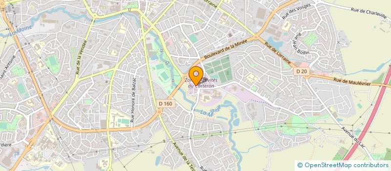 localisation de l'entreprise MADAME ASMA BEN SALEM  CHOLET