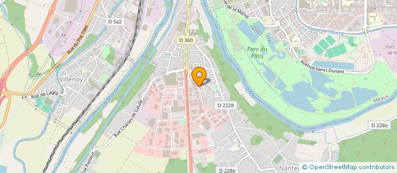 localisation de l'entreprise MADAME ASMA BENYAHIA à NANTEUIL-LES-MEAUX