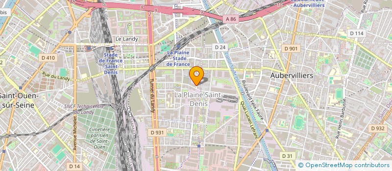 localisation de l'entreprise MADAME ASMA BIOUTI  SAINT-DENIS