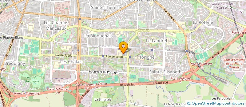 localisation de l'entreprise MADAME ASMA BOUTI  RENNES