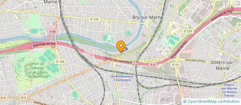 localisation de l'entreprise MADAME ASMA BOUZAYENI à BRY-SUR-MARNE