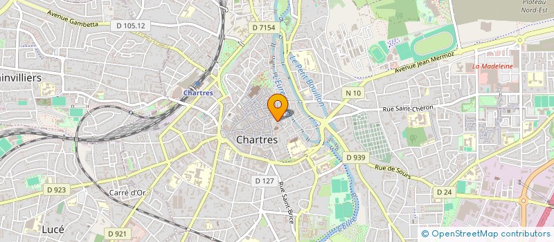 localisation de l'entreprise MADAME ASMA BOUZIANE à CHARTRES