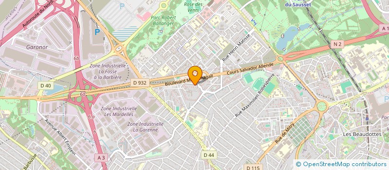 localisation de l'entreprise MADAME ASMA EL MAHI à AULNAY-SOUS-BOIS