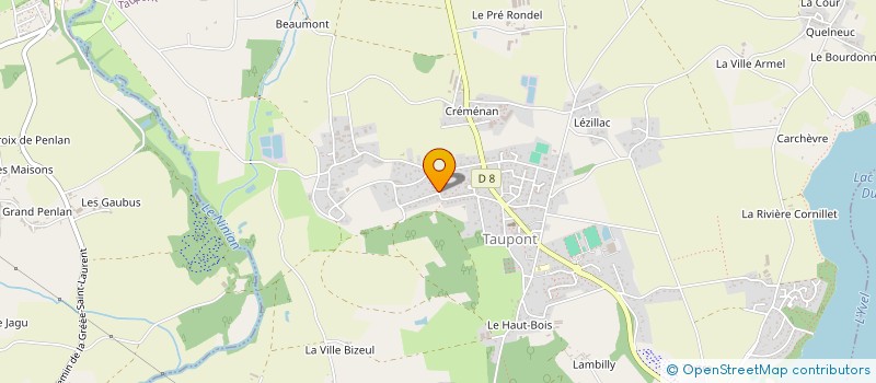 localisation de l'entreprise MADAME ASMA EL OUARRAT  TAUPONT