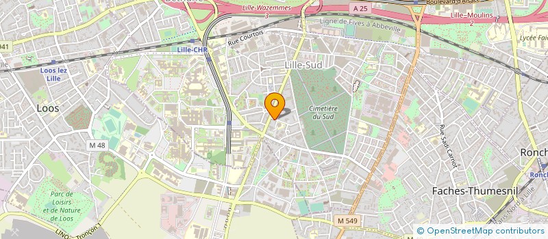 localisation de l'entreprise MADAME ASMA ELLABBAR à LILLE