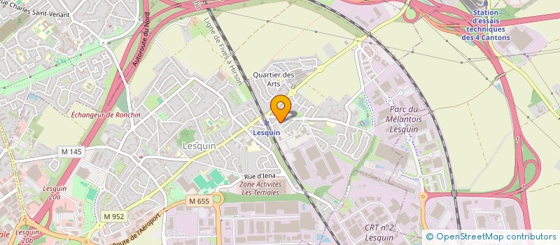 localisation de l'entreprise MADAME ASMA EZZAHI à LESQUIN