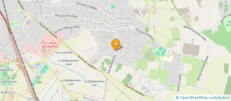 localisation de l'entreprise MADAME ASMA FINKOFF à SAINT-DENIS-EN-VAL