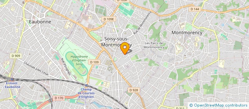 localisation de l'entreprise MADAME ASMA HAMDI à SOISY-SOUS-MONTMORENCY