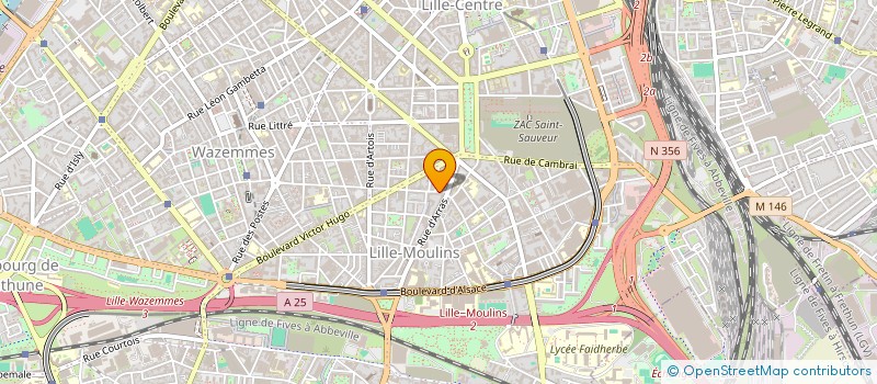 localisation de l'entreprise MADAME ASMA HATMI à LILLE