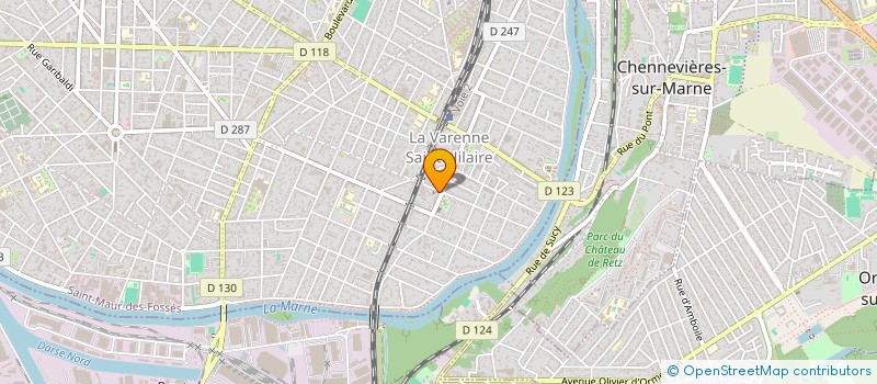 localisation de l'entreprise MADAME ASMA HUSAIN à SAINT-MAUR-DES-FOSSES