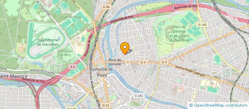 localisation de l'entreprise MADAME ASMA JAZIRI  JOINVILLE-LE-PONT