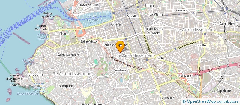 localisation de l'entreprise MADAME ASMA KADDOUR à MARSEILLE