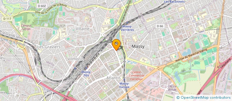 localisation de l'entreprise MADAME ASMA KHALIL  MASSY