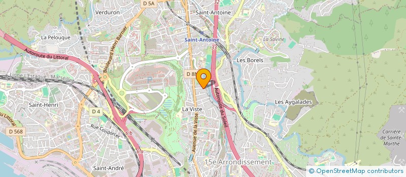 localisation de l'entreprise MADAME ASMA KHELOUF à MARSEILLE