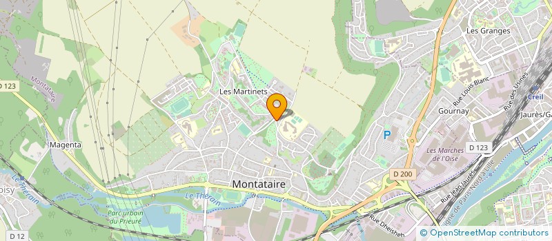 localisation de l'entreprise MADAME ASMA LAZIB  MONTATAIRE