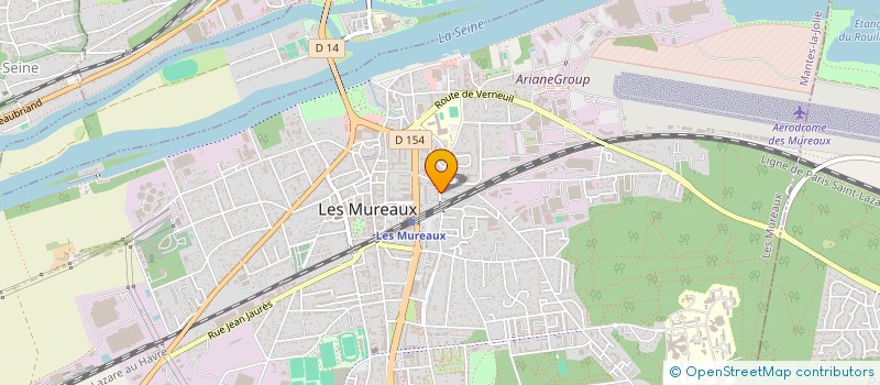 localisation de l'entreprise MADAME ASMA MOSTEFAOUI  LES MUREAUX