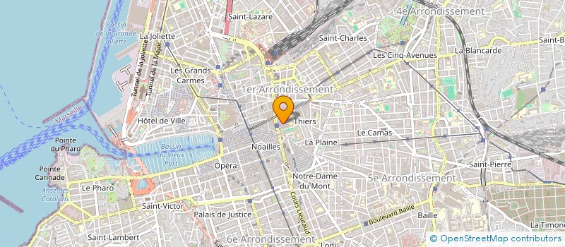 localisation de l'entreprise MADAME ASMA OTHMANI  MARSEILLE