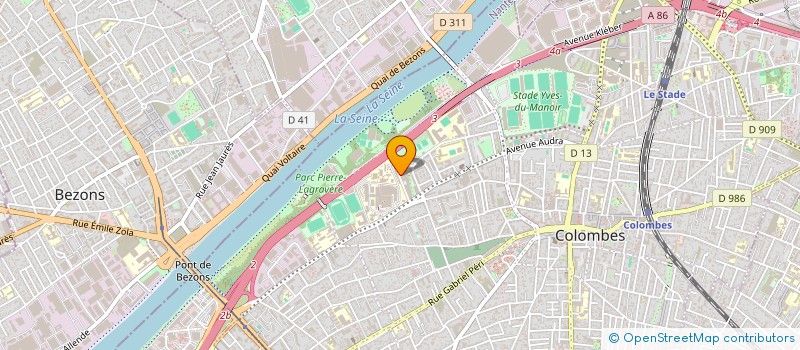 localisation de l'entreprise MADAME ASMA TARIGHT  COLOMBES