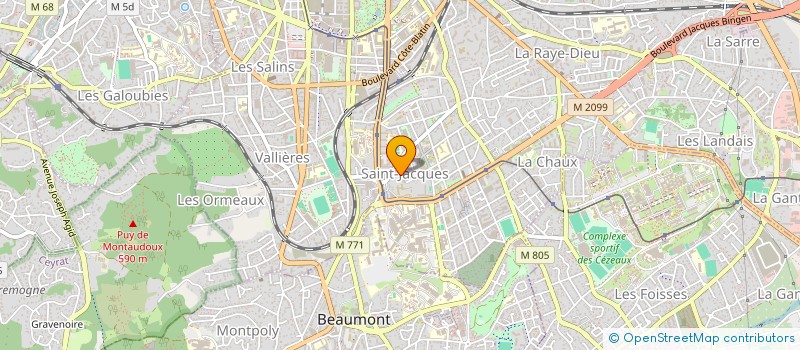 localisation de l'entreprise MADAME ASMA ZERARI  MOULINS