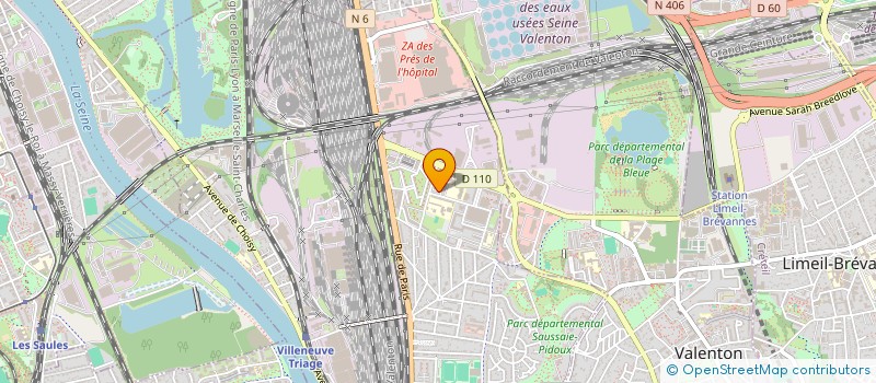 localisation de l'entreprise MADAME ASMA ZEROUKI à VILLENEUVE-SAINT-GEORGES