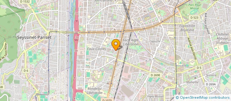 localisation de l'entreprise MADAME ASMAA ABIR à GRENOBLE