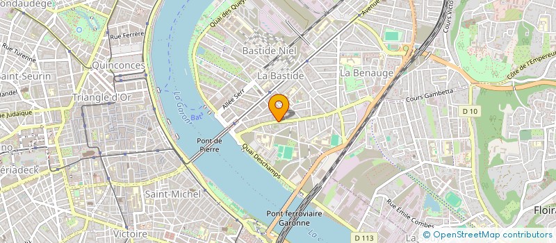 localisation de l'entreprise MADAME ASMAA AMIER BOULENOUAR  BORDEAUX