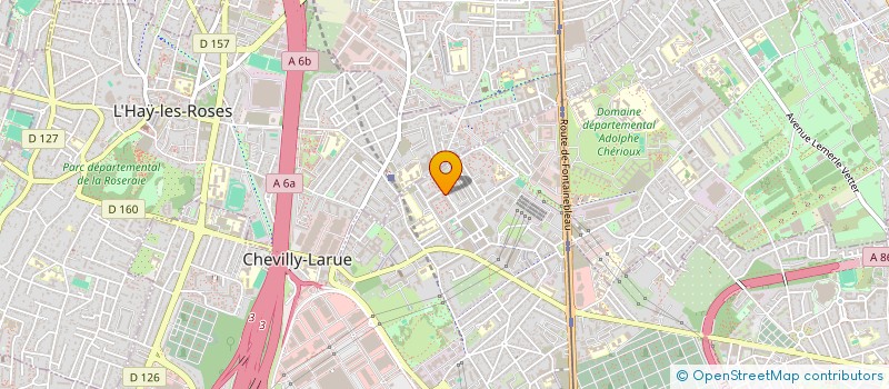 localisation de l'entreprise MADAME ASMAA BESSAM  CHEVILLY-LARUE