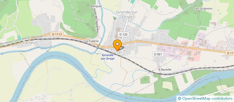 localisation de l'entreprise MADAME ASMAA BOUADI  GIRONDE-SUR-DROPT