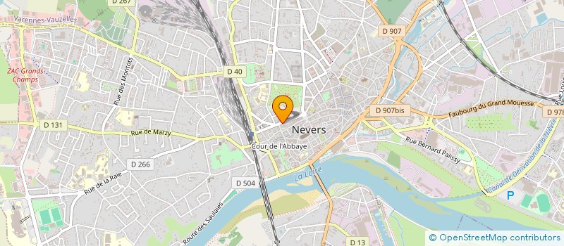 localisation de l'entreprise MADAME ASMAA DAHMANE à NEVERS