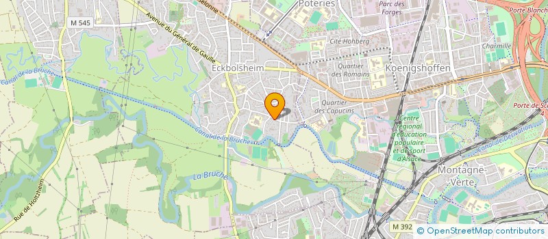 localisation de l'entreprise MADAME ASMAA EL BALLOUTI  PLOBSHEIM